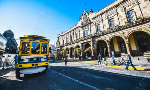 transporte coletivo em Guadalajara